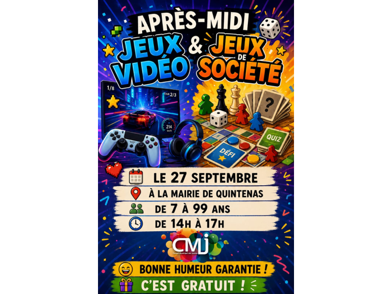 Après-midi jeux à Quintenas
