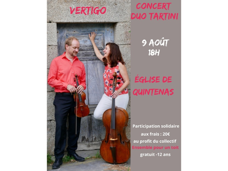 Concert - Duo Tartini à Quintenas