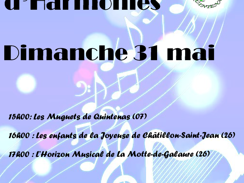 Festival d’Harmonies à Quintenas